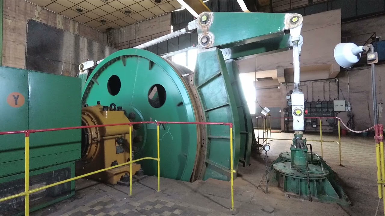 Wieża szybu Wanda. Maszyny. Część 1