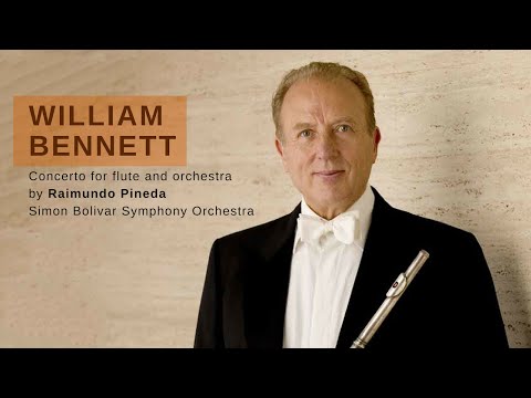 Concerto Nº1 for flute and orchestra by Raimundo Pineda. Soloist: William Bennett