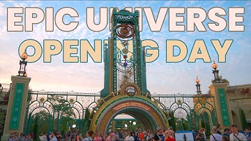 Epic Universe is NOW OPEN! Our AMAZING Opening Day Experience - Greatest of All Time?