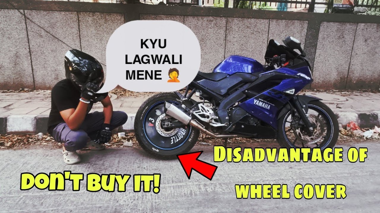 PROBLEMS With Wheel Covers In Bike | Don't Use It! || POWER THROTTLE ||