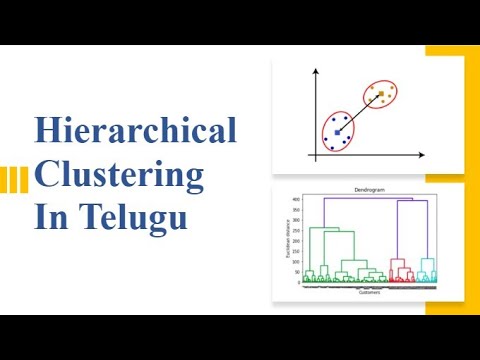 Hierarchical Clustering in Machine Learning | Telugu - YouTube