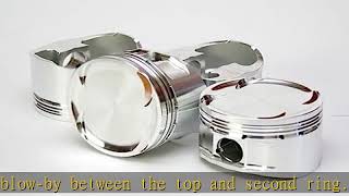 Cp Pistons Sc7128 Piston And Ring Set For Honda, Pack Of 4