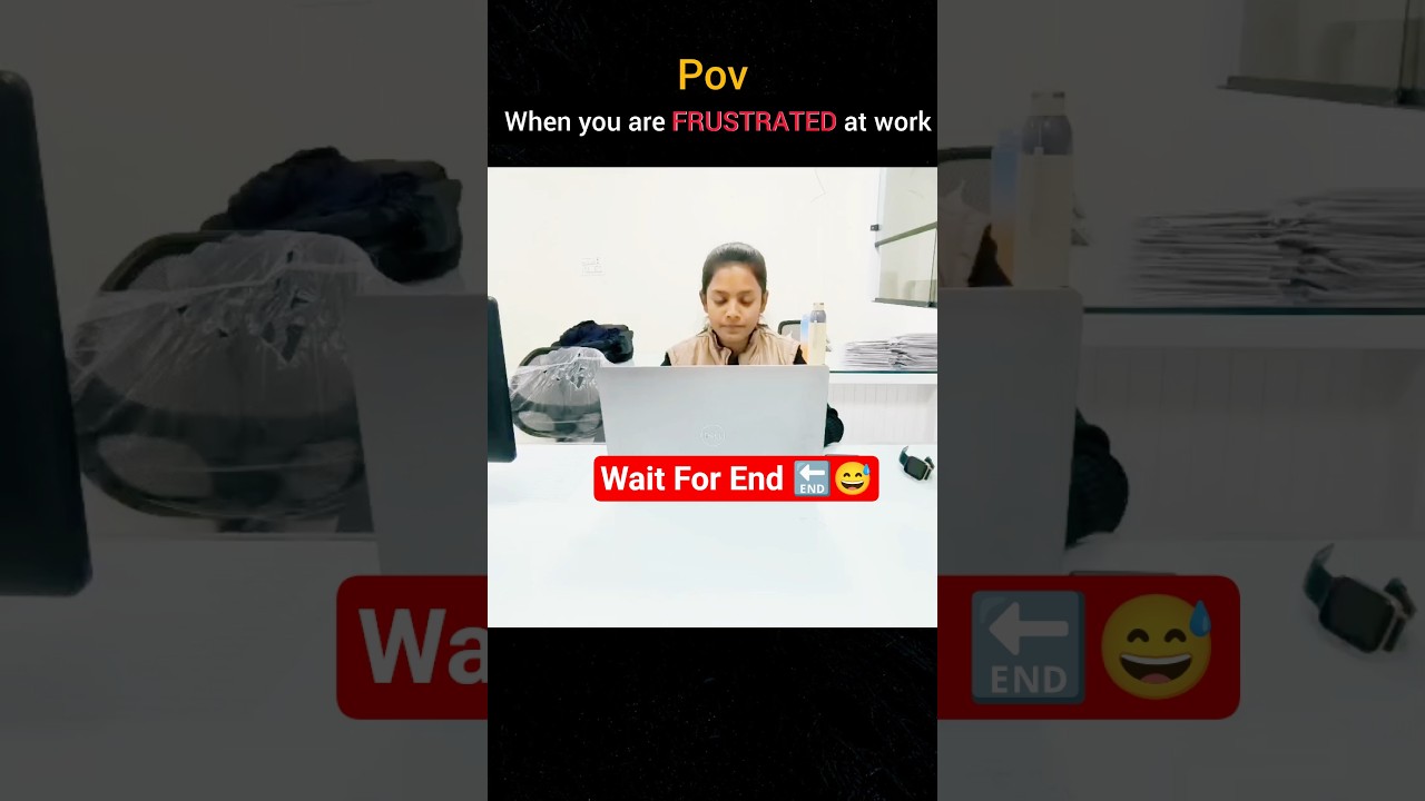 FRUSTRATED at work | Office Fun Time| 