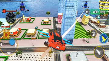 Army Bus Robot transport - Bus,plane,Robot Car Game #15 Android Game Play