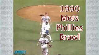 Doc Gooden Charges the Mound and Darryl Strawberry gets mad, a breakdown