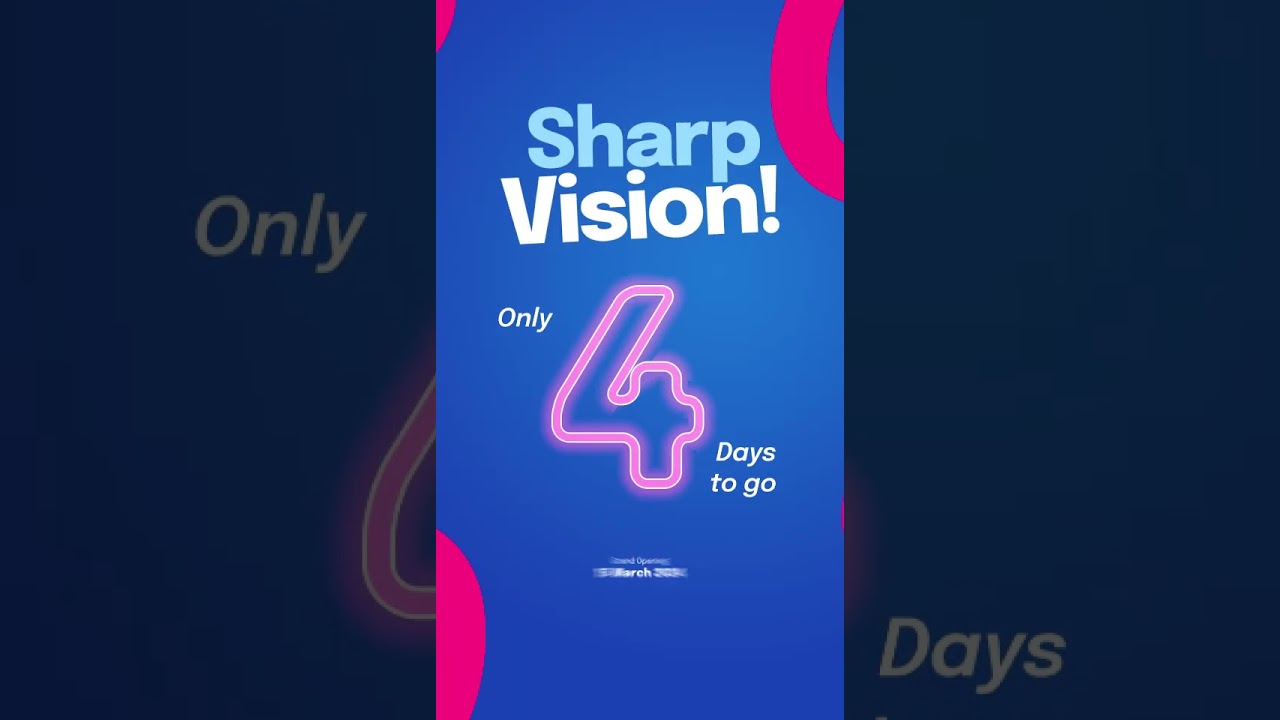 4 Days to Go For A Spectacular Vision Awaits