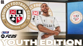 🚨 Youth Academy to UCL? | EA FC 25 Career Mode (Bromley FC RTG – Youth Edition E1)