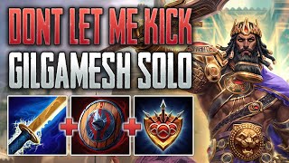 IS HE ACTUALLY GOOD RIGHT NOW? Gilgamesh Solo Gameplay (SMITE Conquest A-Z)