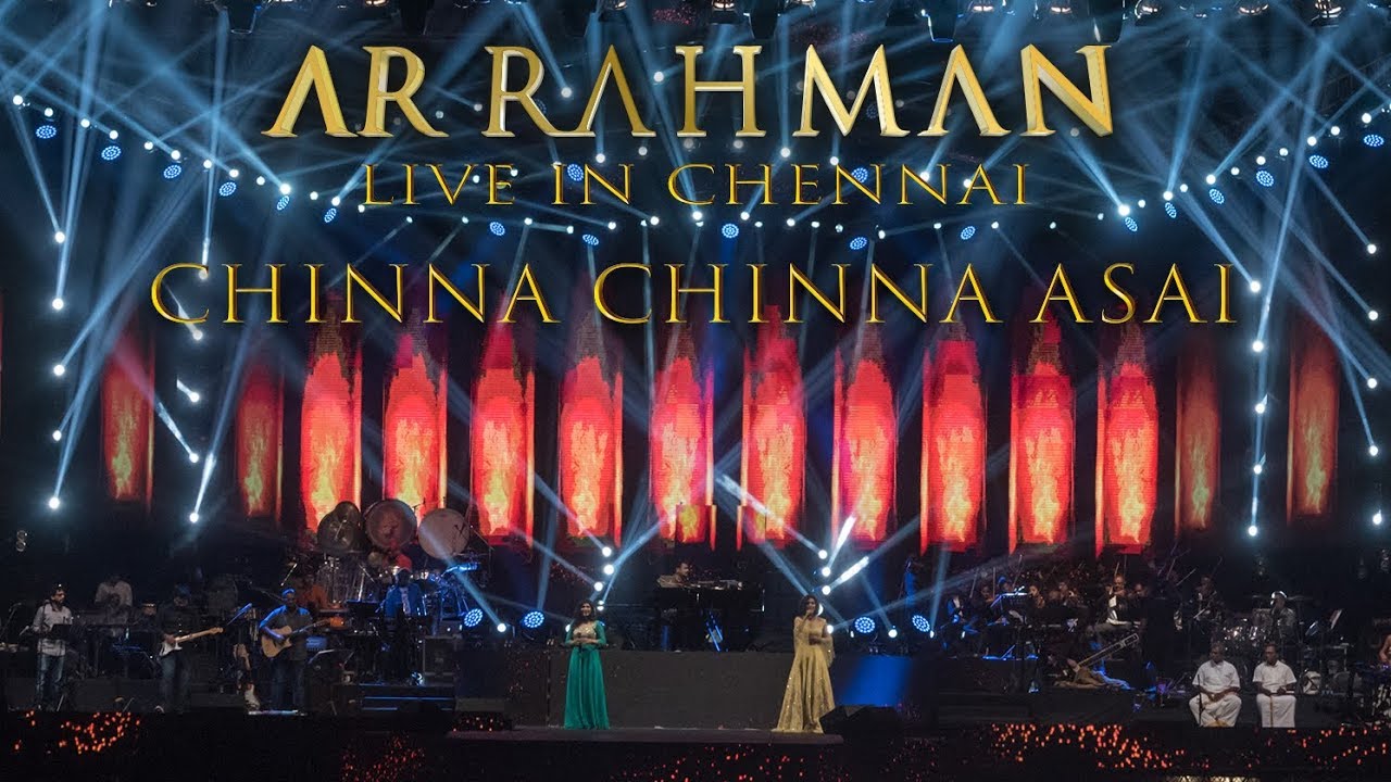 Chinna Chinna Asai   AR Rahman Live in Chennai