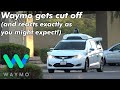 Waymo Gets Cut Off in Traffic (it reacts exactly as you might expect) | JJRicks Rides With Waymo #22