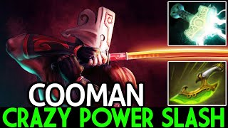 COOMAN [Juggernaut] Crazy Power Slash with Max Attack Speed Build Dota 2