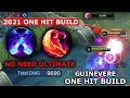 GUINEVERE NEW ONE HIT BUILD! " NO NEED ULTIMATE " | MLBB | GUINEVERE BEST BUILD