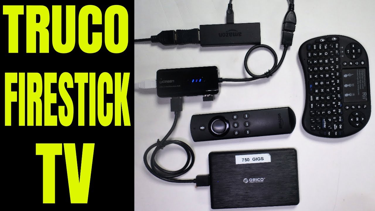 Como un disco external en un Amazon FireStick tv - MediaBoxEnt