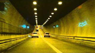 Going Though the Moniter Marrimac bridge tunnel 664 Going UNDER James River