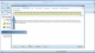 Switching between active projections