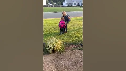 Maiorana kids 1st day of school