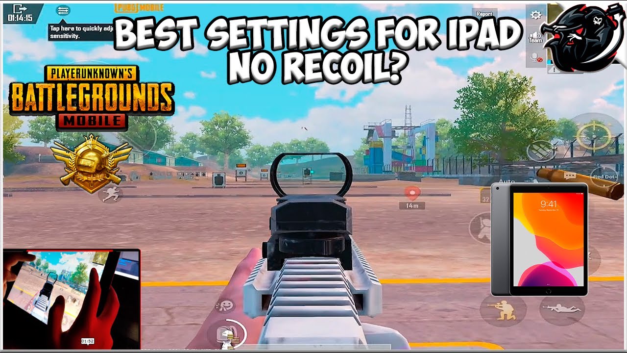 HANDCAM IPad 8th GENERATION 🔥 PUBG MOBILE  |  BEST SETTINGS FOR IPAD | MORTEPUBG 😈 4finger + GYRO