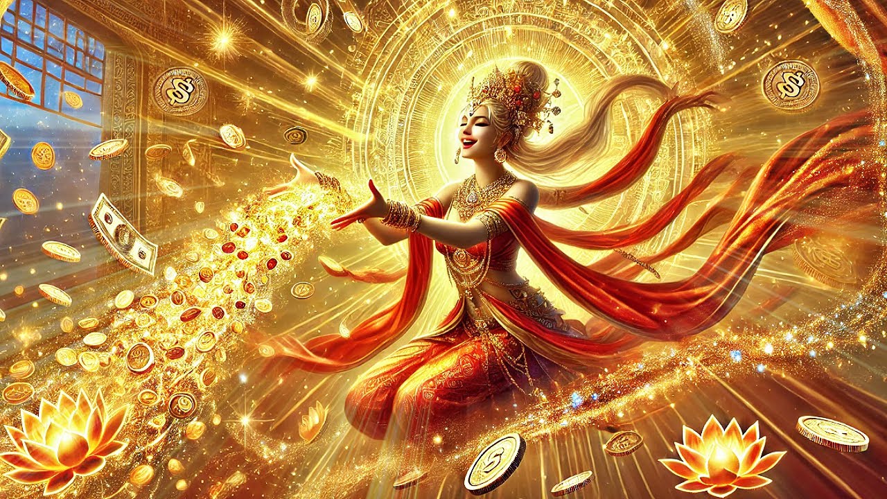 ДЕНЬГИ БЕЗ ГРАНИЦ! (ОЧЕНЬ МОЩНО) НЕОЖИДАННОЕ БОГАТСТВО, УСПЕХ И ПОЛНОЕ ИЗОБИЛИЕ 🧲 Мощная Мантра