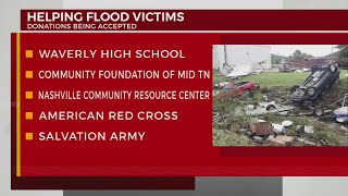 How you can help flood victims