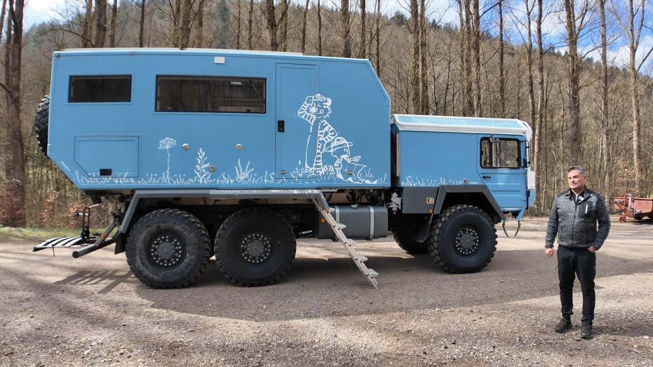 SPARSAMES SÜSSES WOHNMOBIL in gute Hände abzugeben. 4wheel24 MAN Kat Hobbes