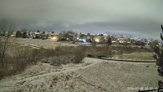 Time-Lapse: 36 hr Snow Fall Highlands Ranch, Colorado
