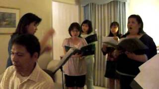 Video thumbnail of "Song of Ruth (Wherever You Go) at practice"
