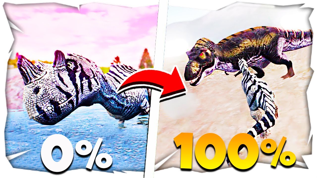 EU SOBREVIVI DO (0 a 100%) COM O CERATOSSAURO! Cerato X Todos - The Cursed isle