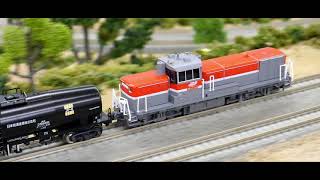 [鐵道模型HD] k'ice N-Gauge 42：KATO DE10-1666 JR貨物更新色ステージ‧ワン STAGE.1 Class DE10 JRF Color（鉄道模型、Nゲージ、メトロ）