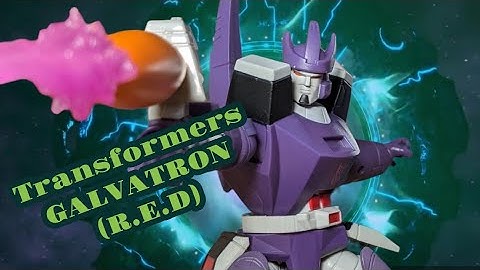 Transformers R.E.D. Line- Galvatron- Action Figure Review