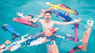 Action Nerf War : Seal X Warriors Nerf Guns Fight Group Of Criminals Mr Mundo Swimmingpool Battle