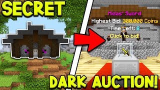 Hypixel Skyblock - How to join and find the DARK AUCTION! (fishing update)