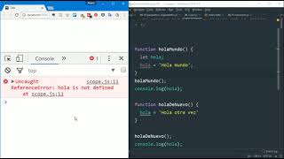 ✅Curso JAVASCRIPT⚙️FUNCIONES 4 12 Scope Wealth