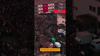 Çekmeköy Taşdelen Meslek Lisesi'nde hayatını kaybeden Fatma Nur Çelik'in cenazesi okula getirildi