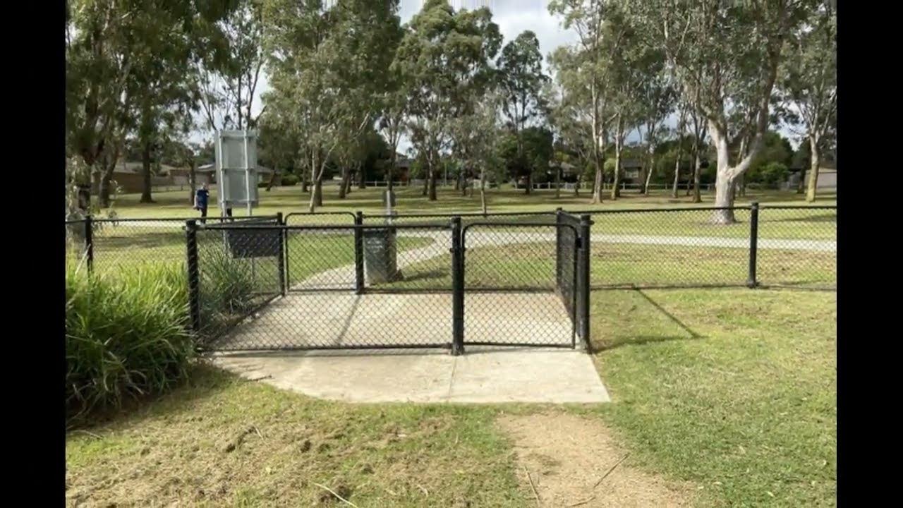 Gunns Road Reserve Fenced Dog Park (Hallam) YouTube