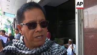Filipino Muslims prayer rally for Rohingas screenshot 5