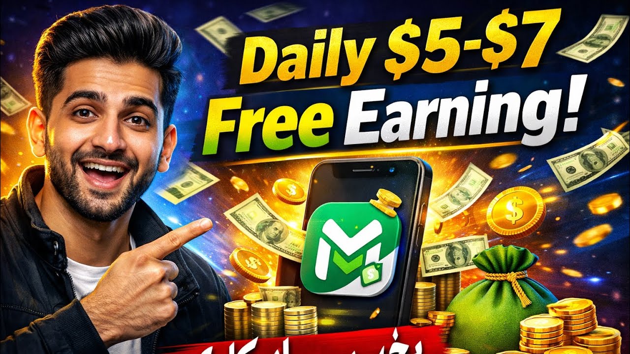🎉Earn Money Online 5$ To 7$ FREE Without Investment