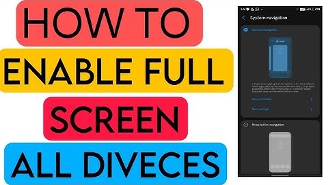 How to Enable iOS Swipe Gestures in Any Android Mobile !! Enable Full Screen Gestures in Android
