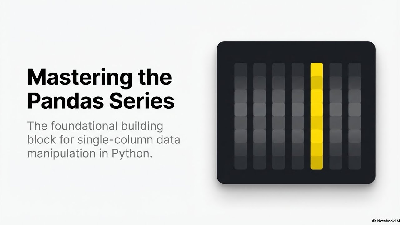 Master Pandas Series | Python for Data Science - YouTube