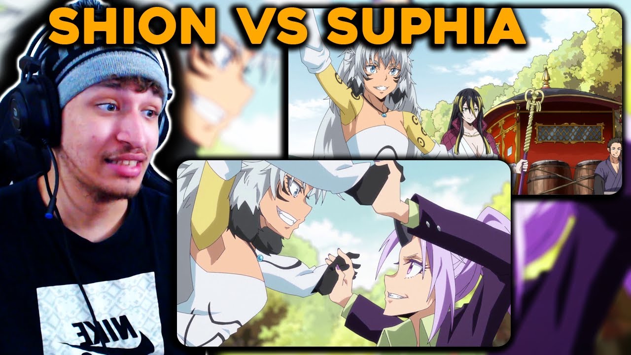 Shion vs Suphia  That Time I Got Reincarnated as a Slime Temporada 2 