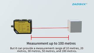 DADISICK Laser Distance Sensor For Logistics Warehouse Positioning, Engineering Monitoring
