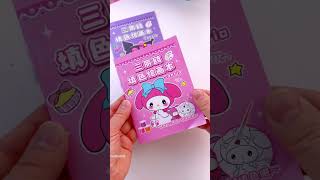 Cute Sanrio Notebook#notebook #kuromi #sanrio #melody #cute #hellokitty