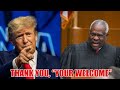 Trump supreme court victory  clarence thomas destroys government case