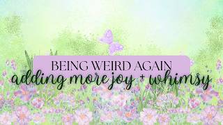 healing to the point of being weird again