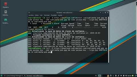 Instalar sublimetext | Manjaro 2019