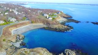 An Aerial Tour of Nahant, Ma