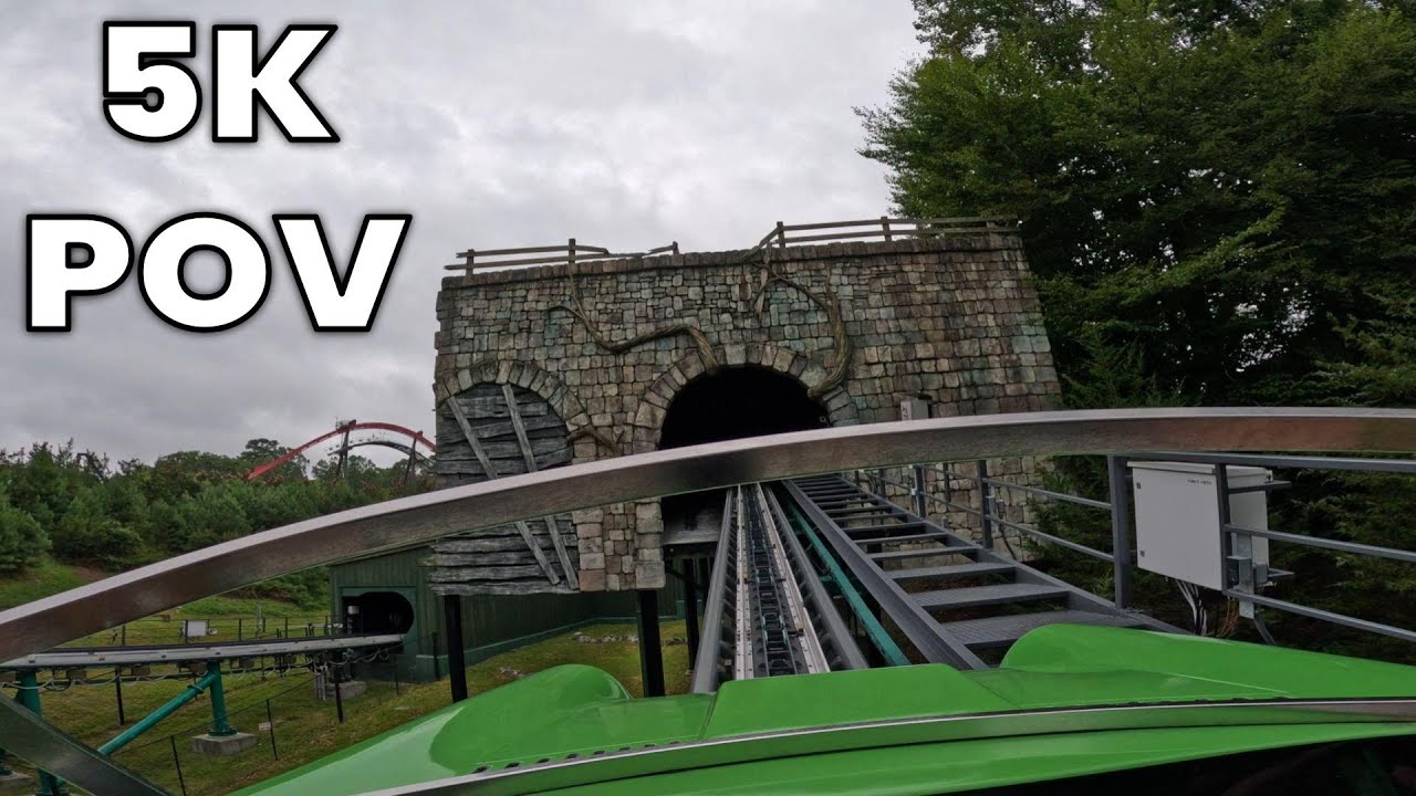 Verbolten Front Row POV [5K] | Busch Gardens Williamsburg 2025
