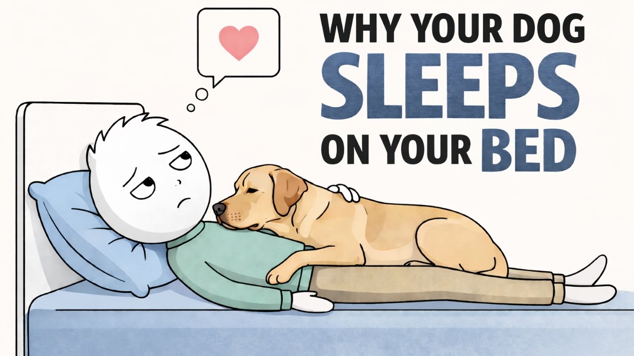 Psychology of Dog That Sleeps With You | What It Really Means