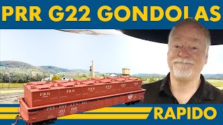 Pennsylvania Railroad G22 Gondolas!