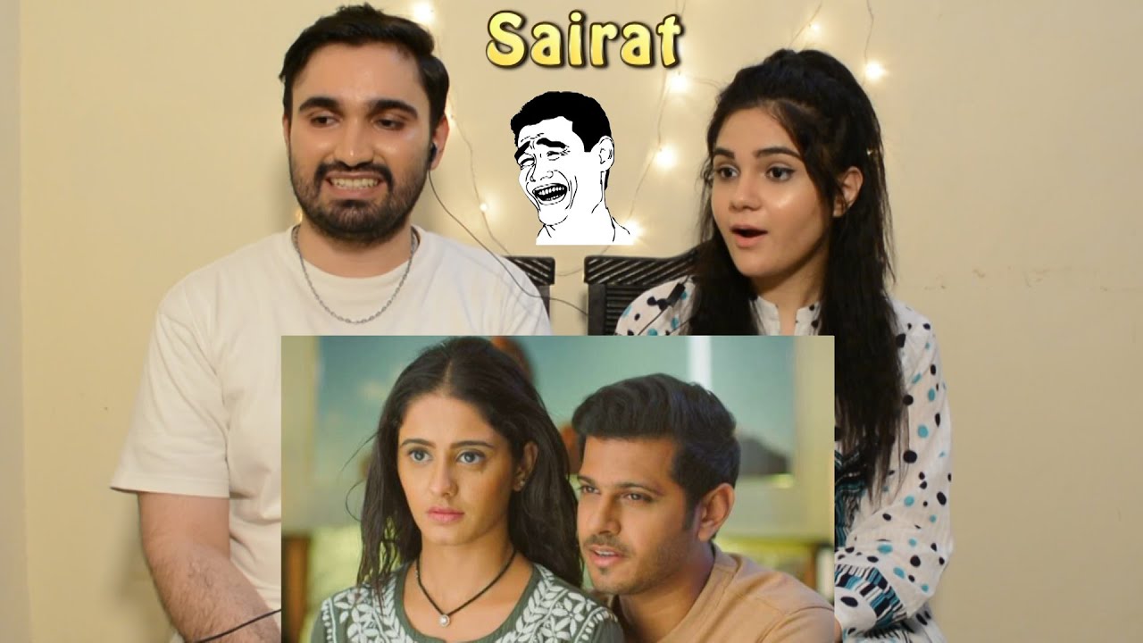 Pakistani reaction to Sairat Funny Scenes Ghum hai kisi ke Pyaar main  Sai  Virat Desi HD Music