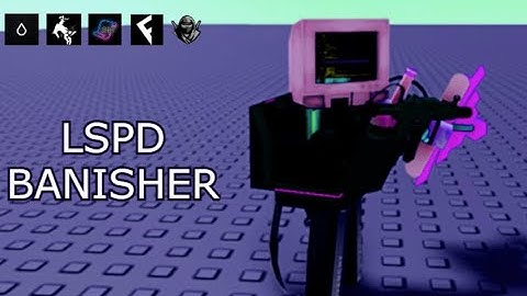 LSPD Banisher Roblox Script Showcase (Hydrogen, Fluxus, etc.) [FE]
